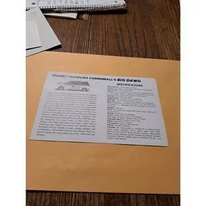 Nascar | Art | Vintage Duralt Big Dawg 948 Chevy Sponsor Racing Driver ...